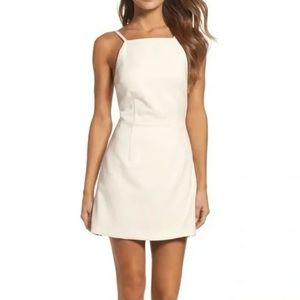 French Connection Whisper Light Square Neck Dress